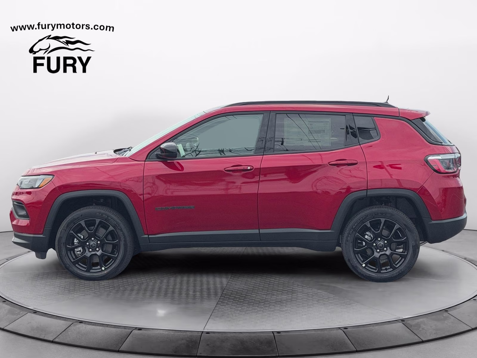 2026 Red Hot Pearlcoat Jeep Compass Latitude 4X4 SUV