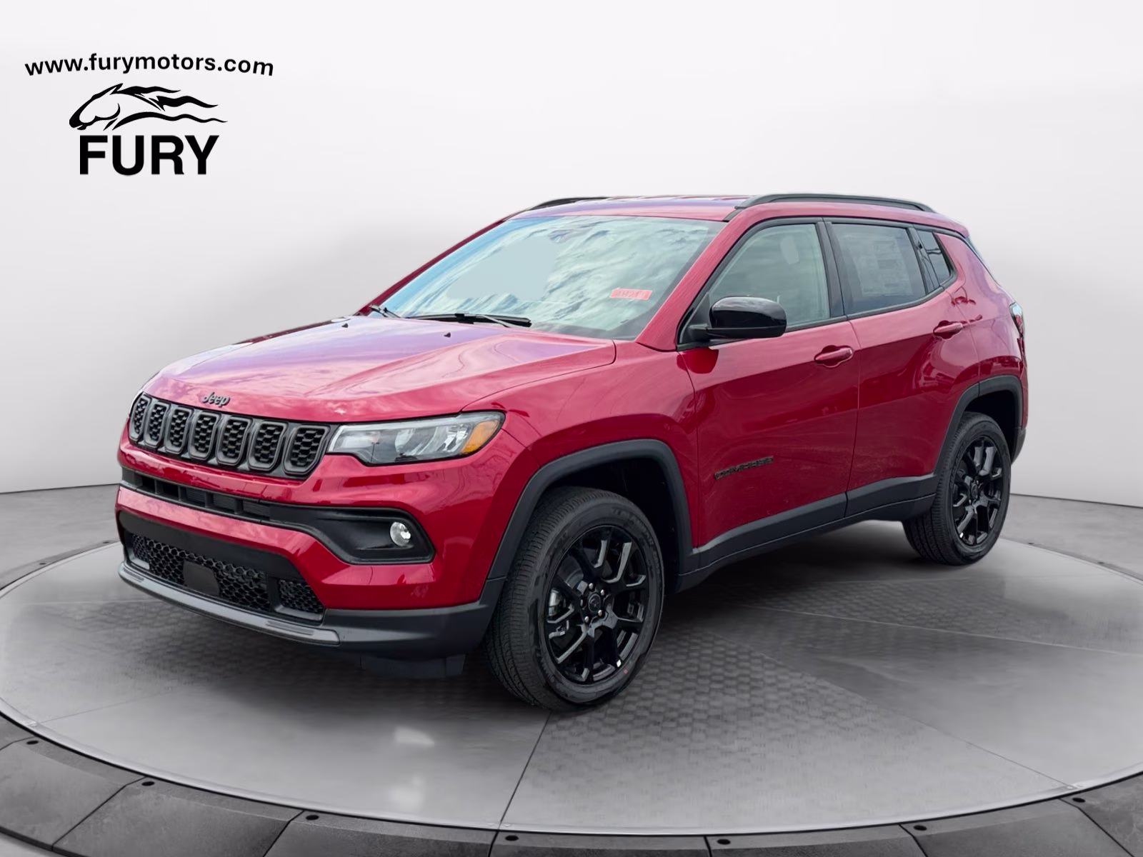 2026 Red Hot Pearlcoat Jeep Compass Latitude 4X4 SUV