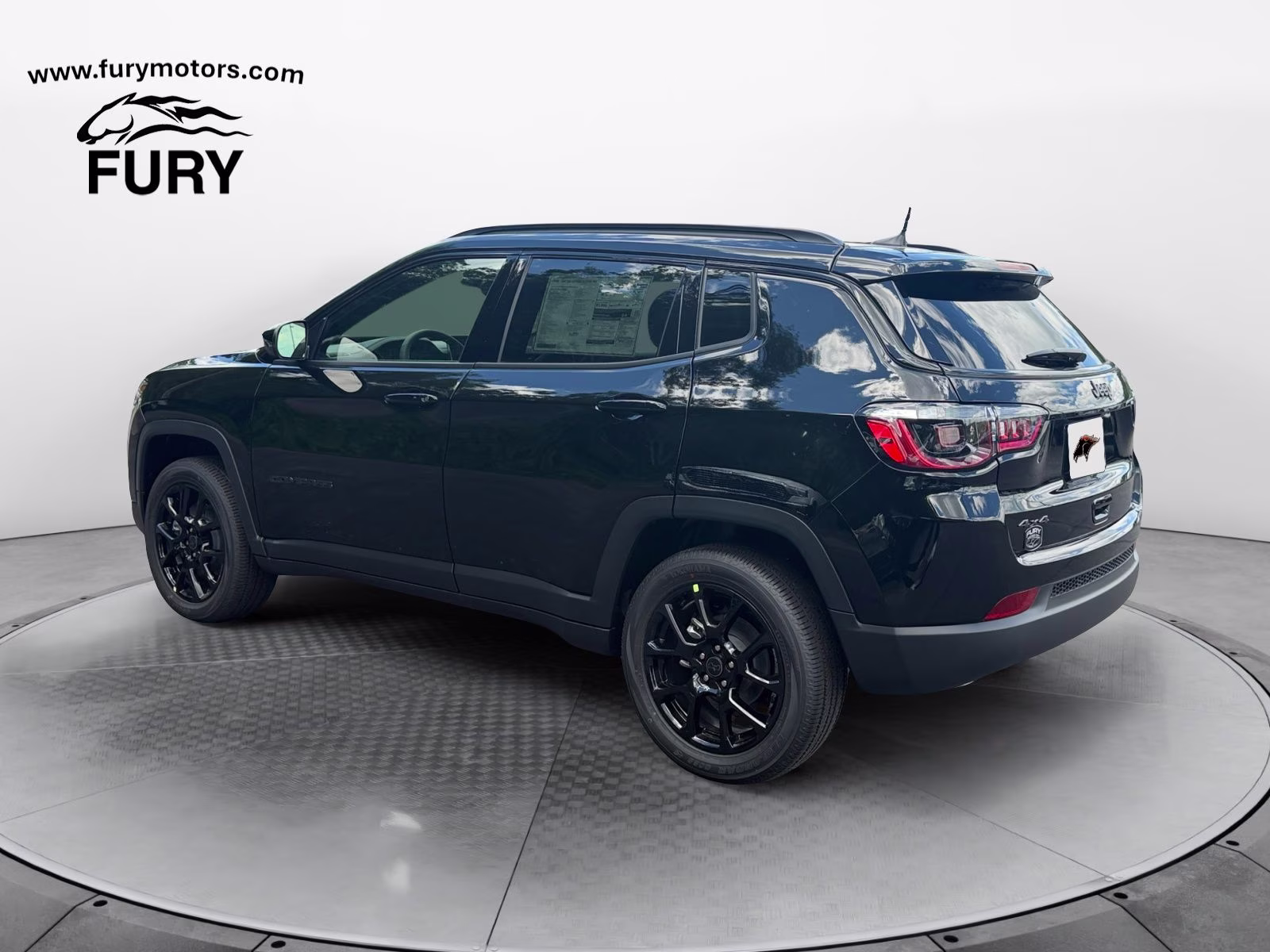 2026 Diamond Black Crystal Pearlcoat Jeep Compass Latitude 4X4 SUV