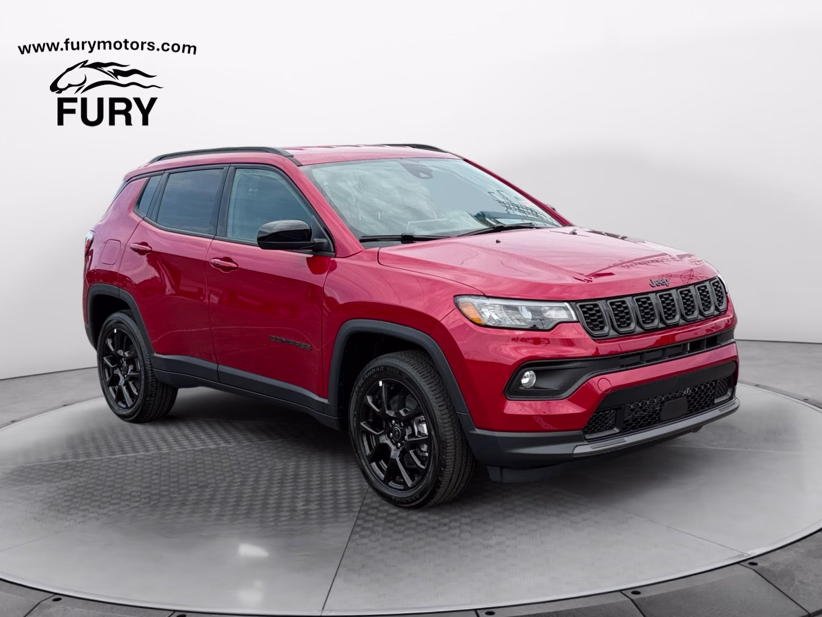 2026 Red Hot Pearlcoat Jeep Compass Latitude 4X4 SUV