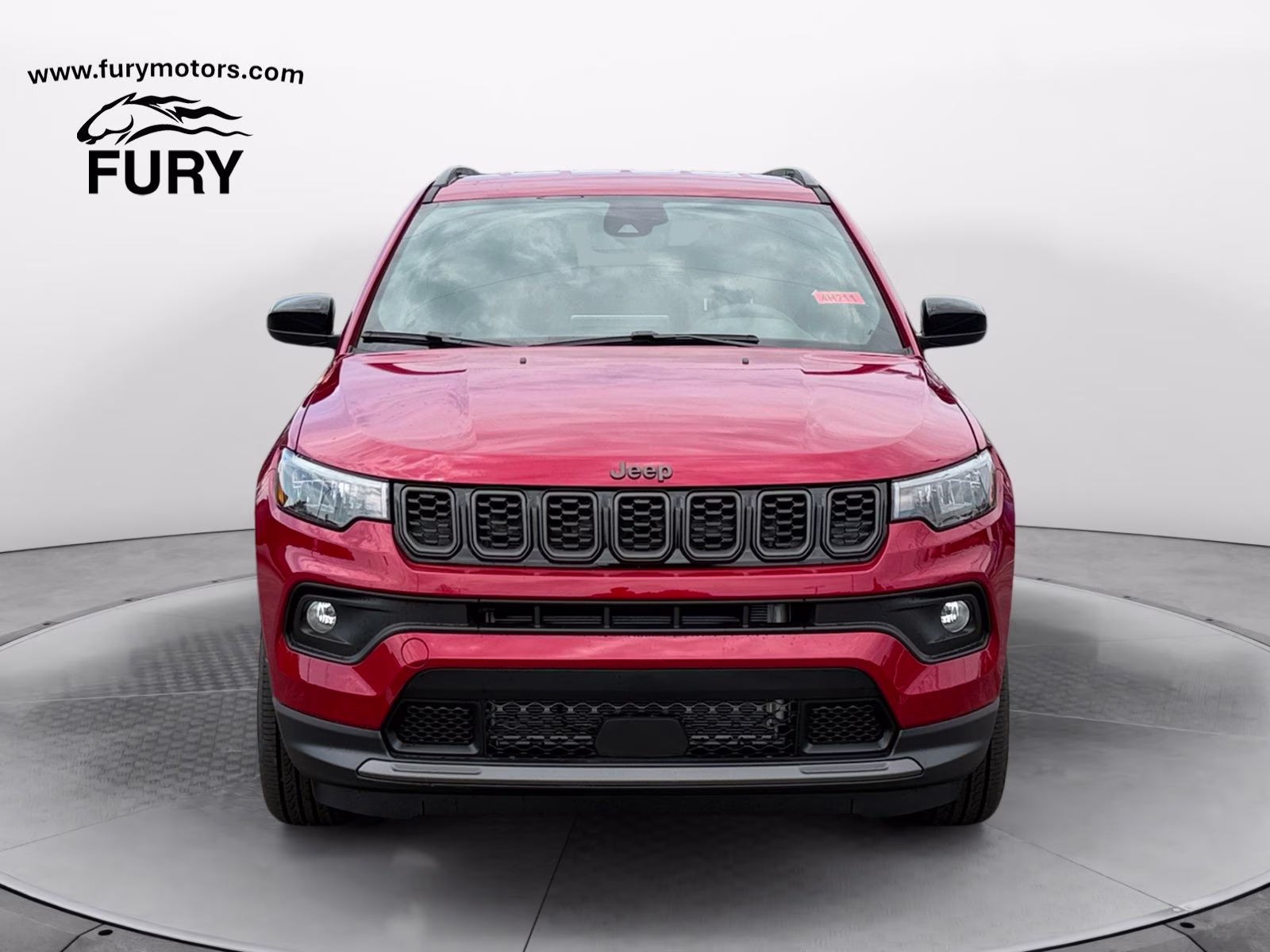 2026 Red Hot Pearlcoat Jeep Compass Latitude 4X4 SUV