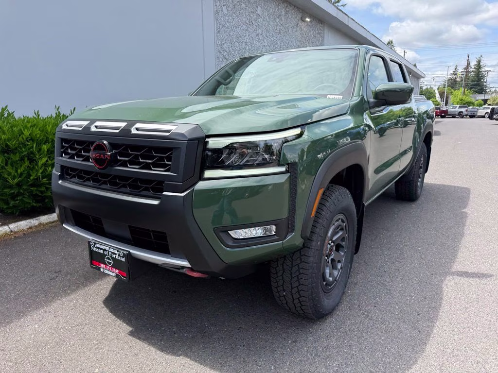 2026 Tactical Green Metallic Nissan Frontier PRO-4X 4X4 Truck