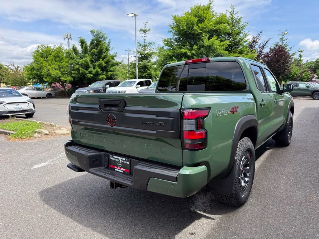 2026 Tactical Green Metallic Nissan Frontier PRO-4X 4X4 Truck