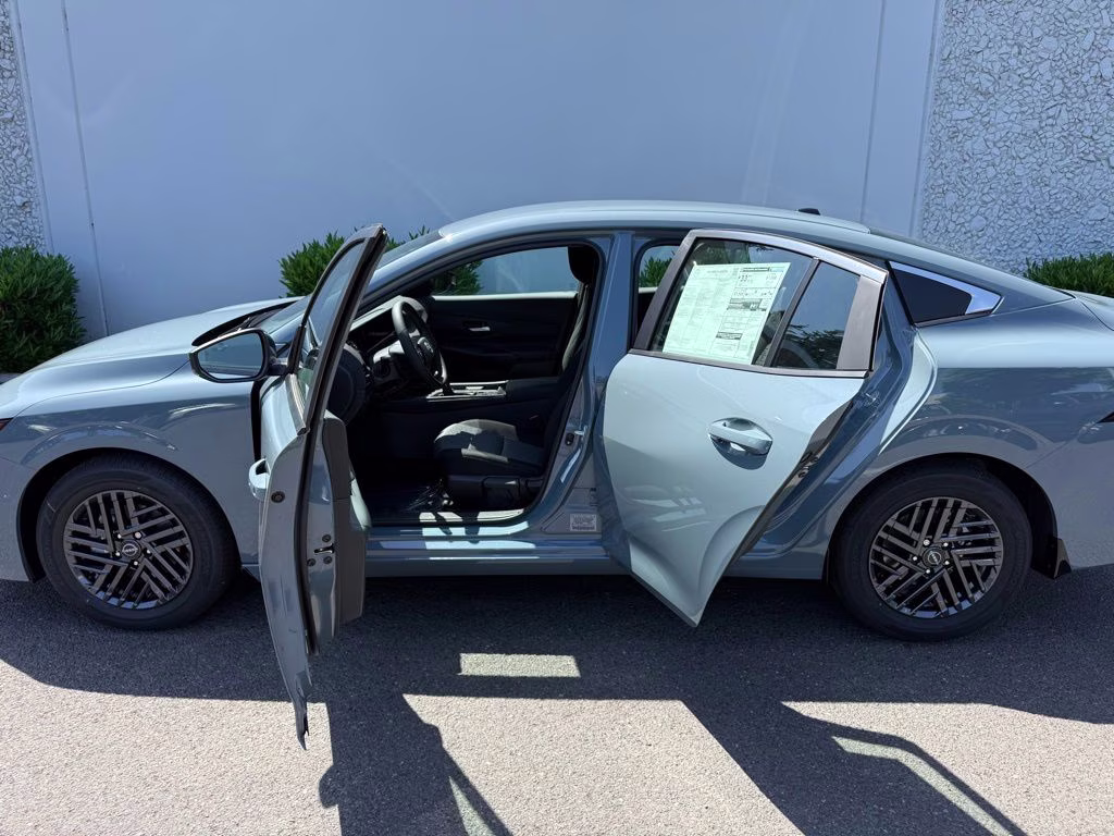 2026 Atlantic Gray Metallic Nissan Sentra SV FWD Sedan