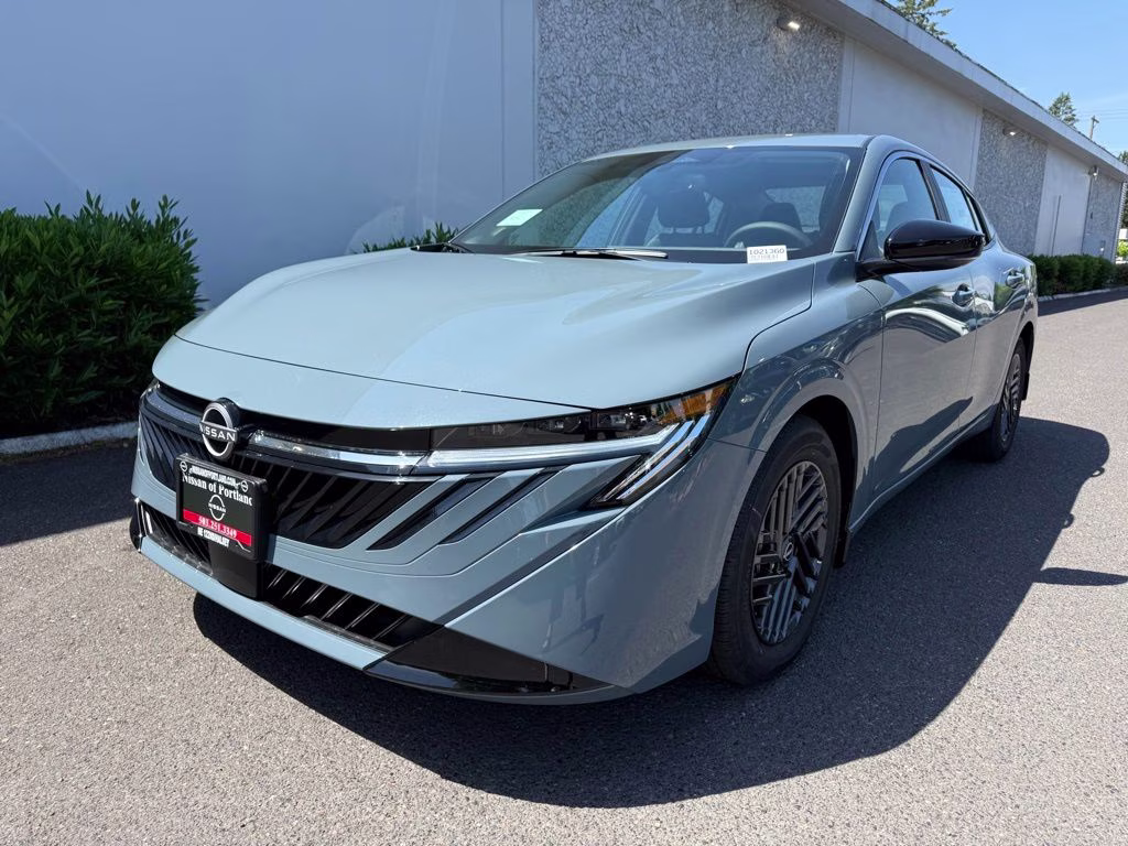 2026 Atlantic Gray Metallic Nissan Sentra SV FWD Sedan
