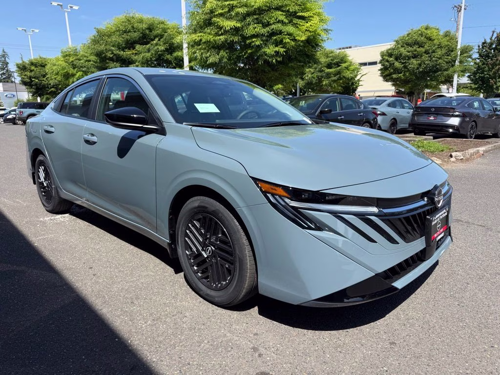 2026 Atlantic Gray Metallic Nissan Sentra SV FWD Sedan