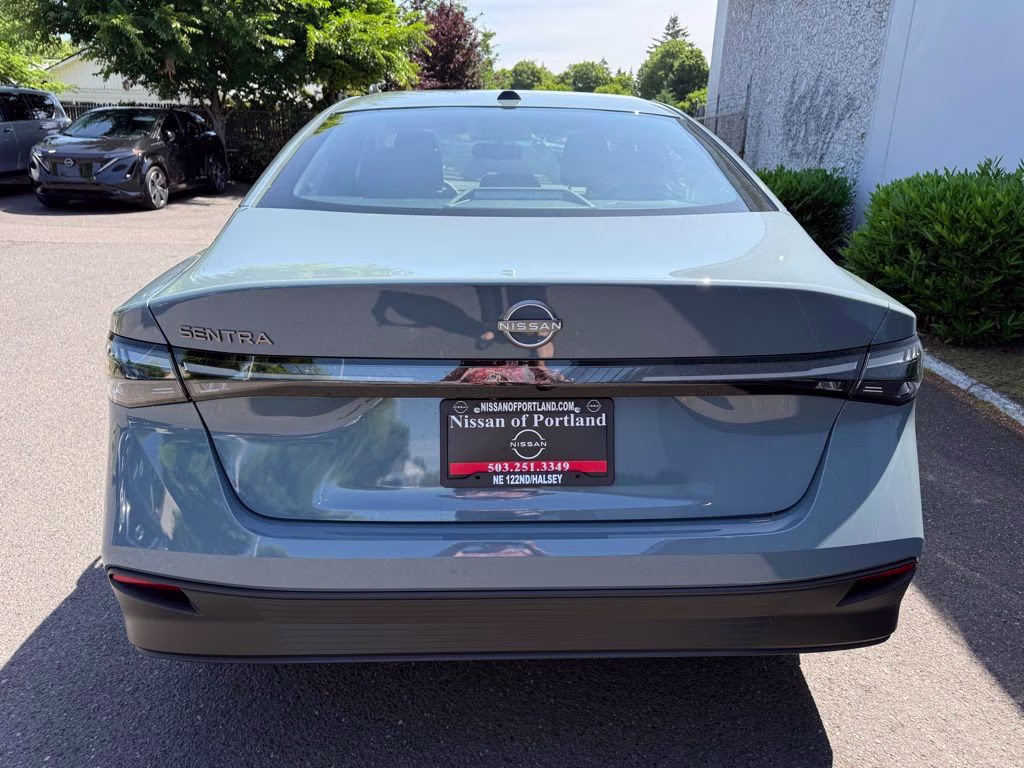 2026 Atlantic Gray Metallic Nissan Sentra SV FWD Sedan