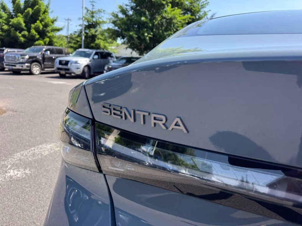 2026 Atlantic Gray Metallic Nissan Sentra SV FWD Sedan