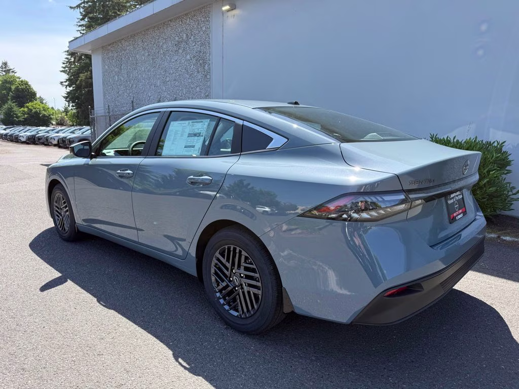 2026 Atlantic Gray Metallic Nissan Sentra SV FWD Sedan