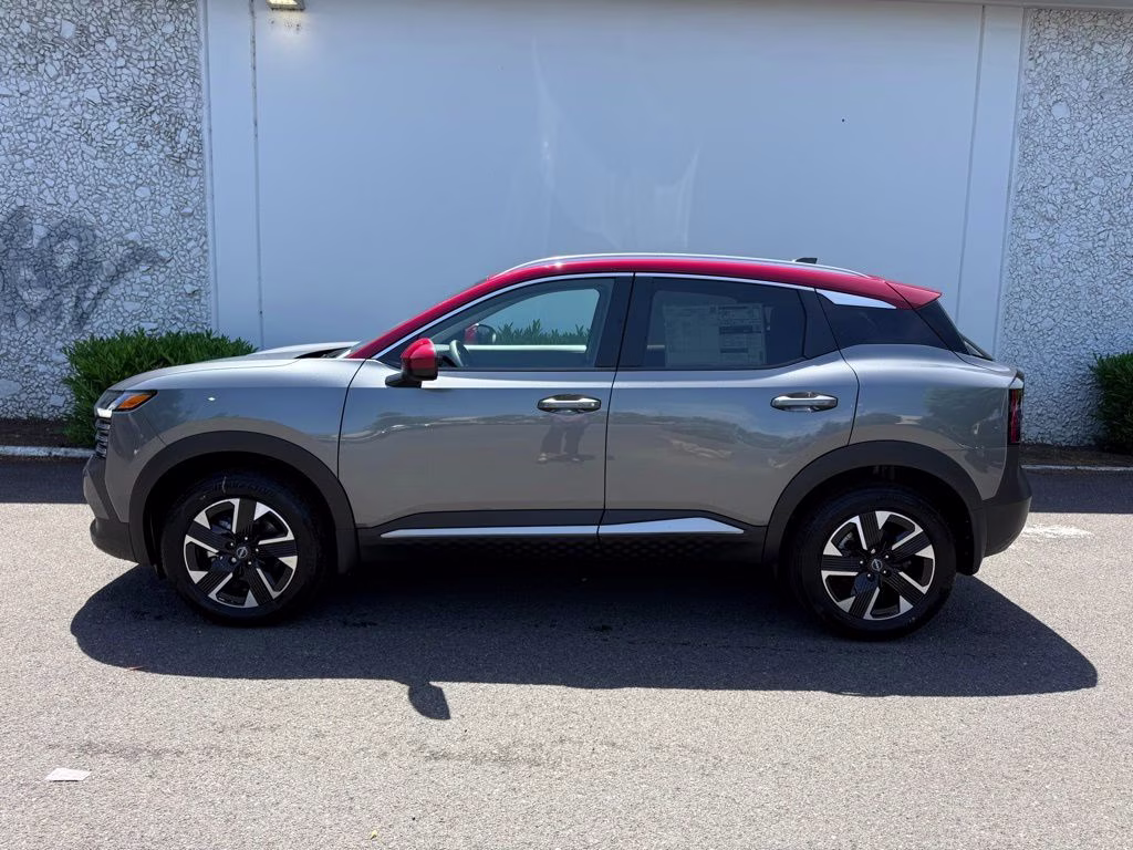 2026 Gun Metallic/Scarlet Ember Tintcoat Nissan Kicks SV AWD SUV