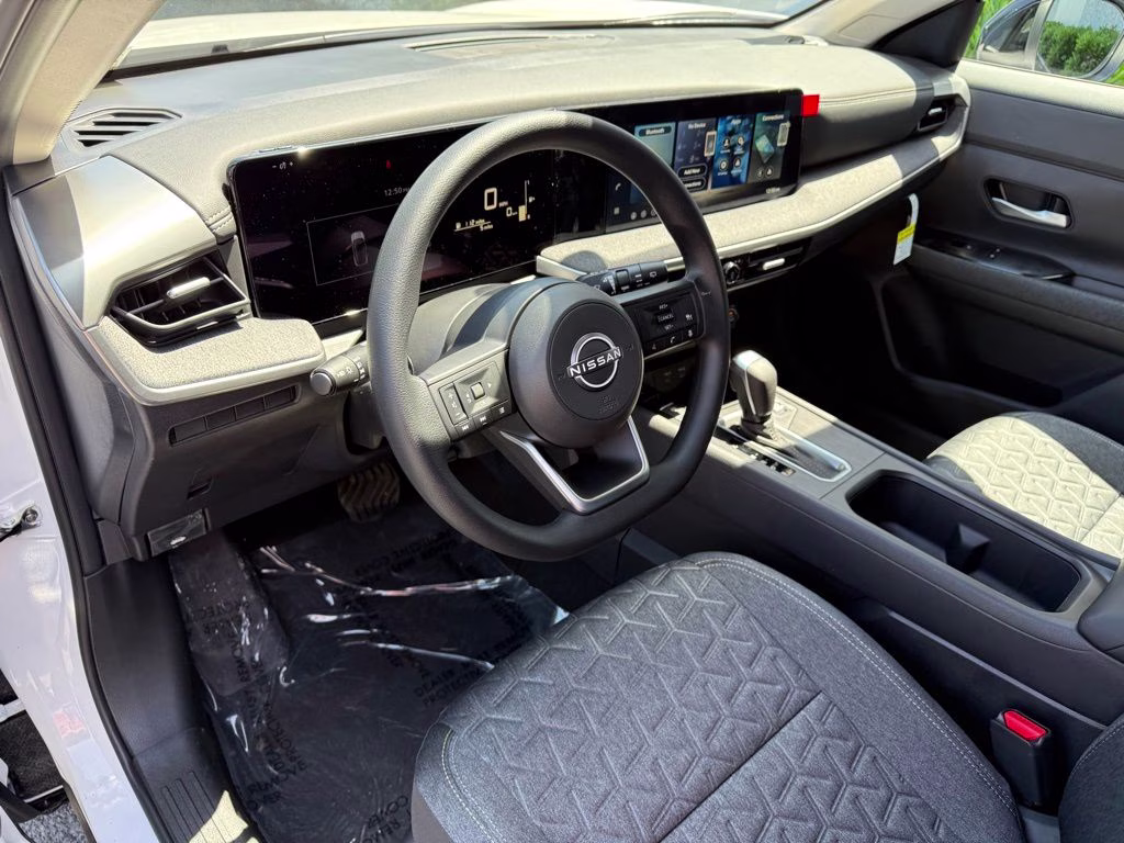 2026 Aspen White/Super Black Nissan Kicks SV AWD SUV