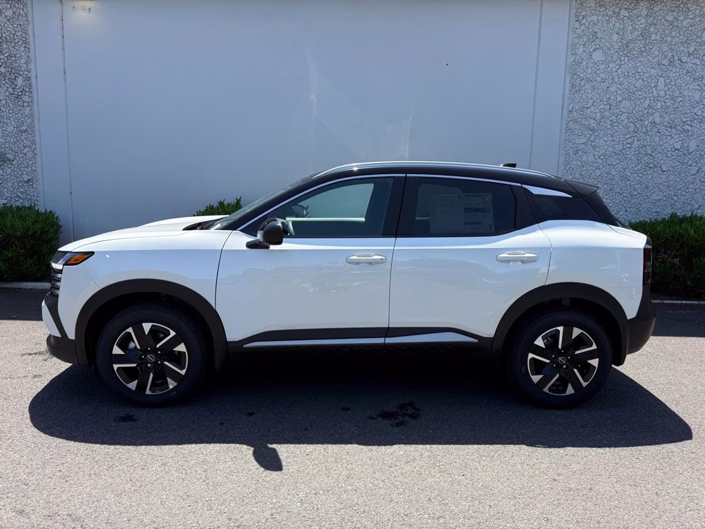 2026 Aspen White/Super Black Nissan Kicks SV AWD SUV