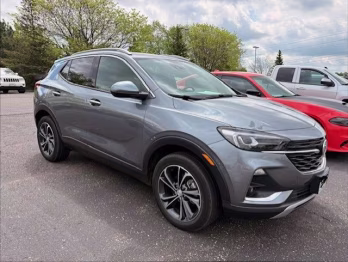 2021 Satin Steel Gray Metallic Buick Encore GX Essence AWD SUV