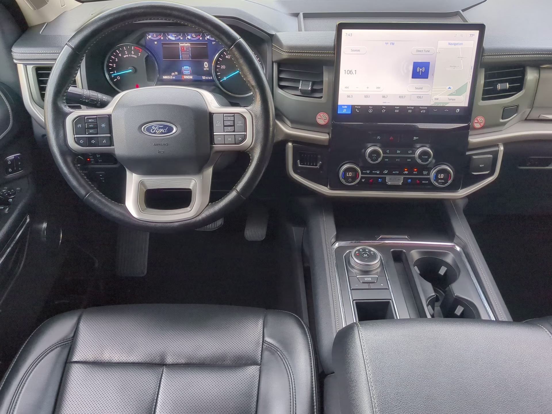 2024 Agate Black Metallic Ford Expedition XLT RWD SUV