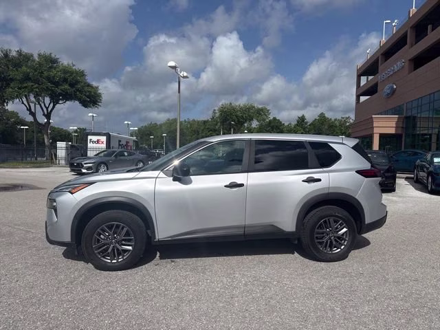 2024 Brilliant Silver Metallic Nissan Rogue S FWD SUV