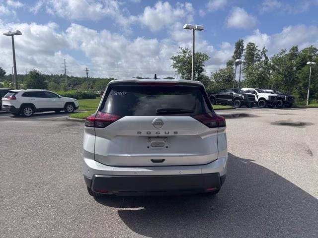 2024 Brilliant Silver Metallic Nissan Rogue S FWD SUV