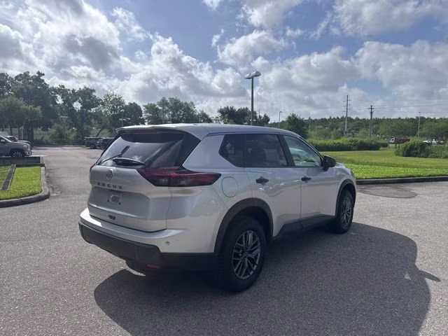 2024 Brilliant Silver Metallic Nissan Rogue S FWD SUV