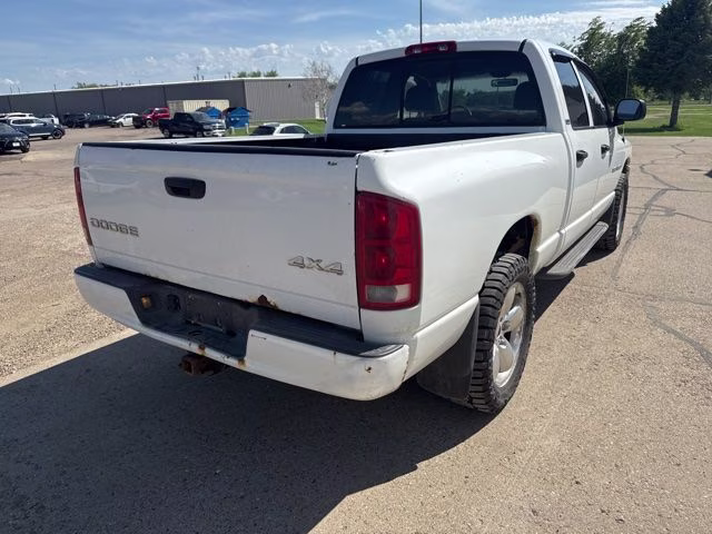 2002 White Dodge Ram 1500 SLT 4X4 Truck