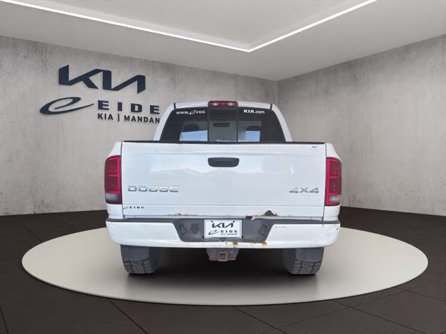 2002 Bright White Clearcoat Dodge Ram 1500 SLT 4X4 Truck