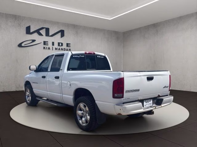 2002 Bright White Clearcoat Dodge Ram 1500 SLT 4X4 Truck