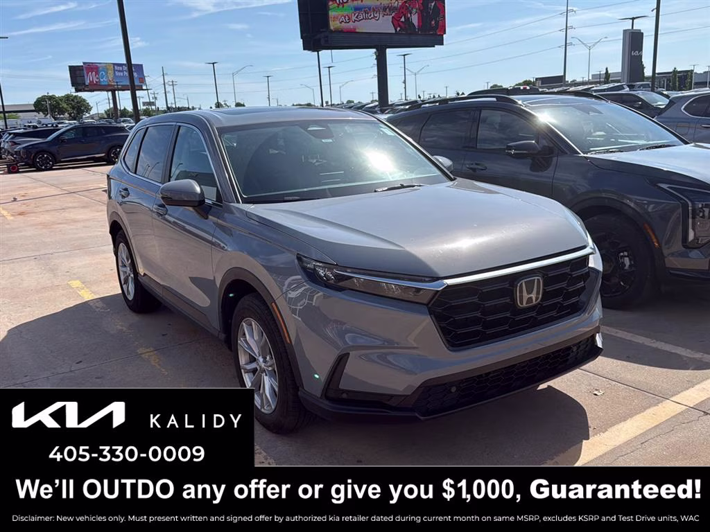 2025 Urban Gray Pearl Honda CR-V EX-L AWD SUV