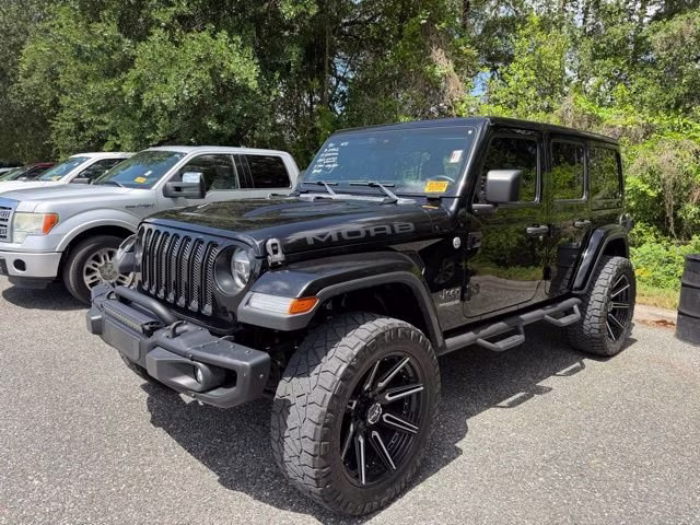 2019 Black Clearcoat Jeep Wrangler Unlimited Unlimited Moab 4X4 Convertible