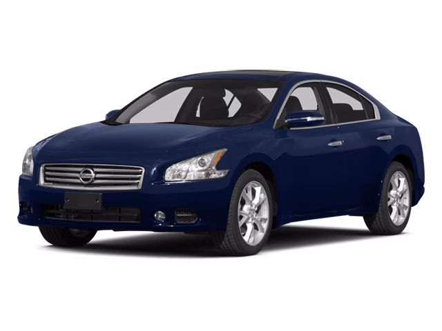2014 Navy Blue Metallic Nissan Maxima 3.5 SV FWD Sedan
