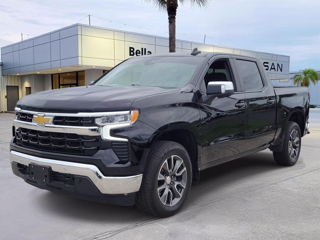 2025 Black Chevrolet Silverado 1500 LT RWD Truck