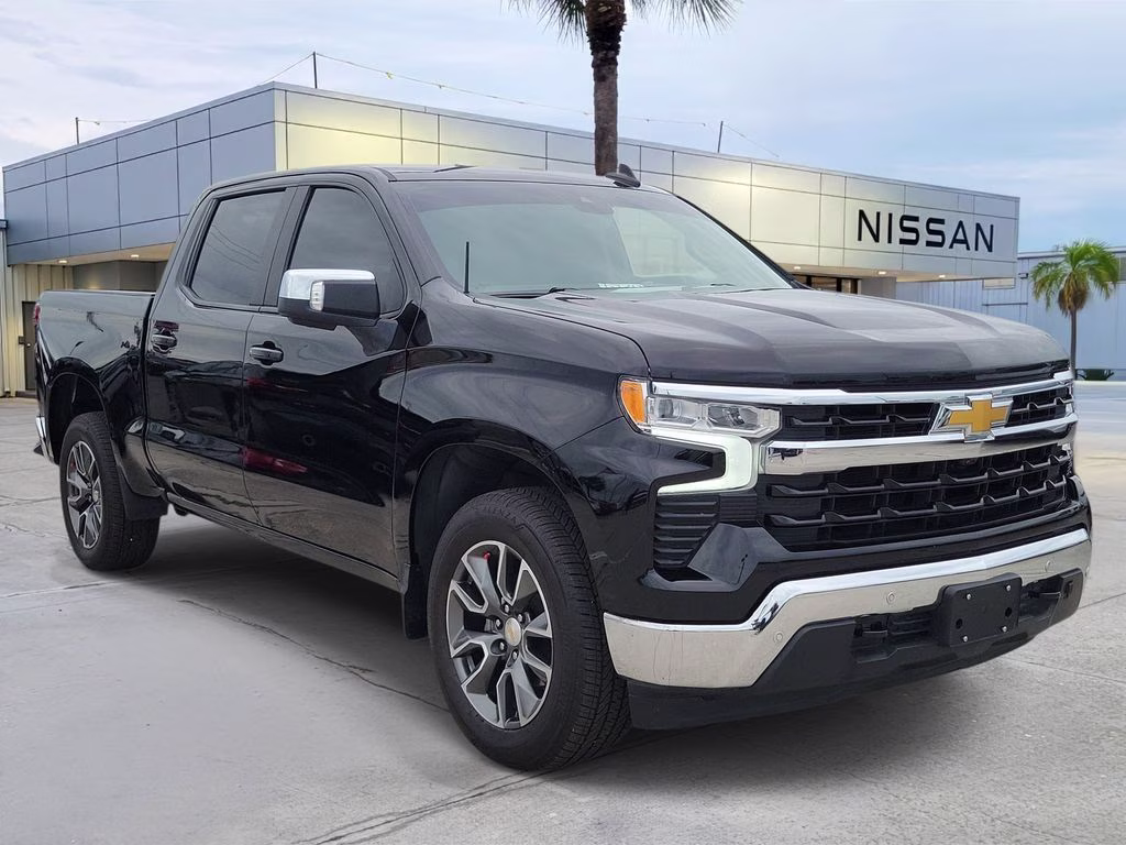 2025 Black Chevrolet Silverado 1500 LT RWD Truck