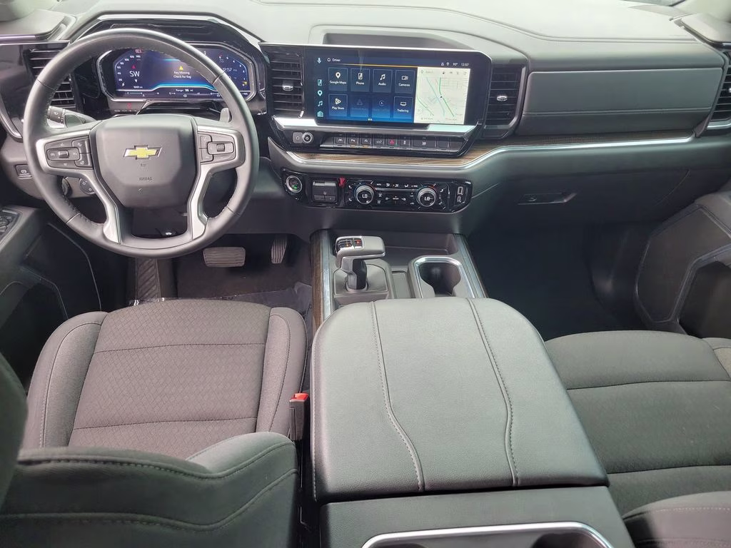 2025 Black Chevrolet Silverado 1500 LT RWD Truck