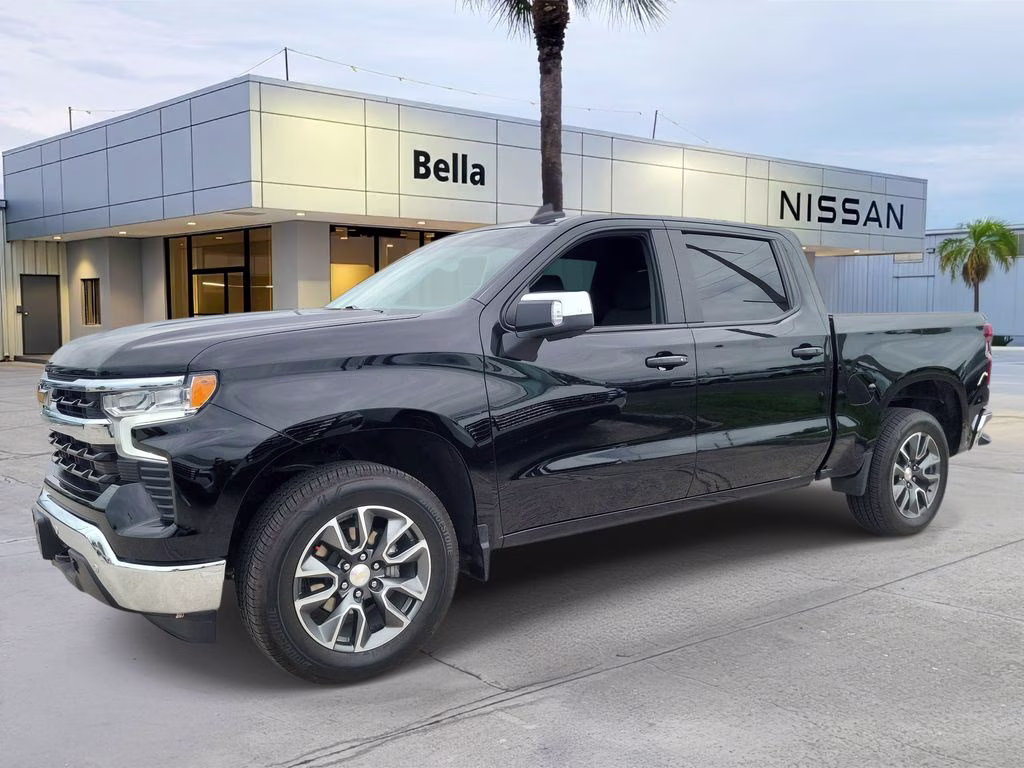 2025 Black Chevrolet Silverado 1500 LT RWD Truck