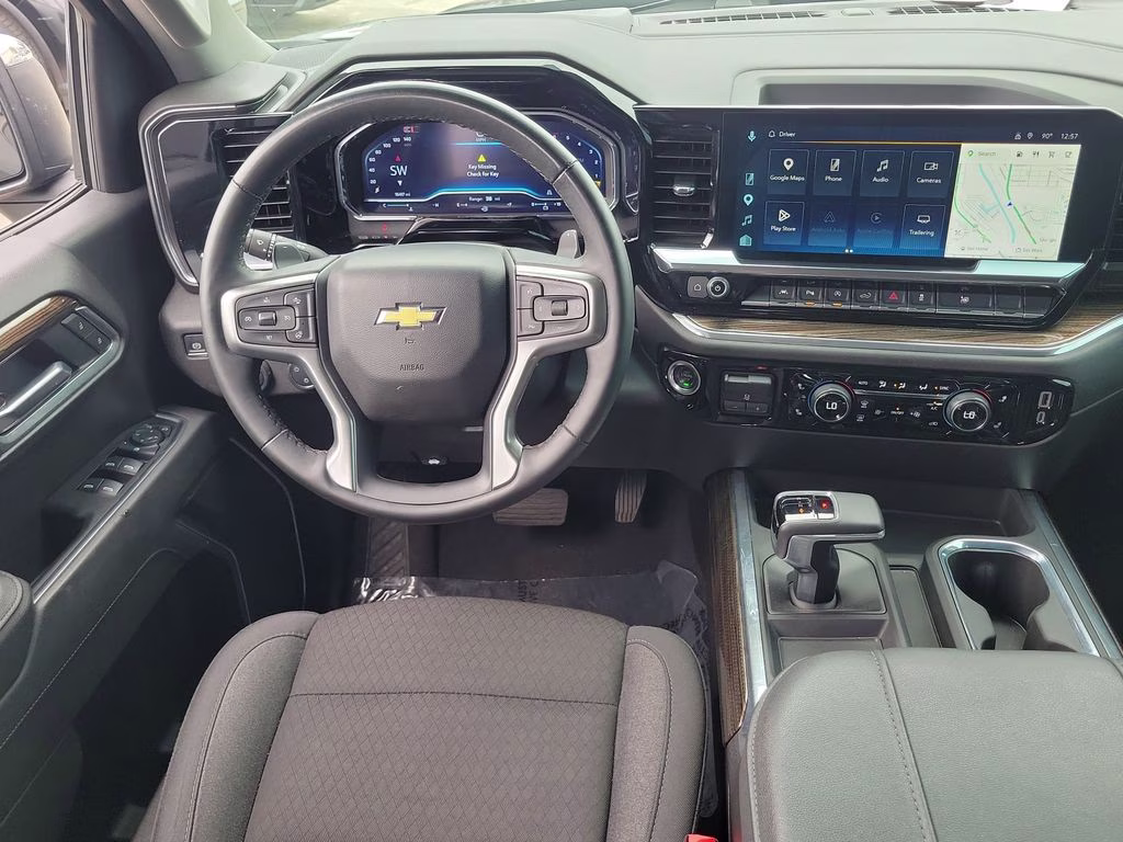 2025 Black Chevrolet Silverado 1500 LT RWD Truck