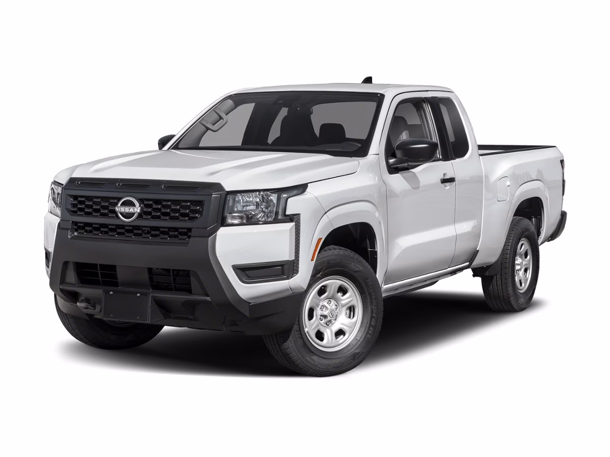 2026 Glacier White Nissan Frontier S RWD Truck