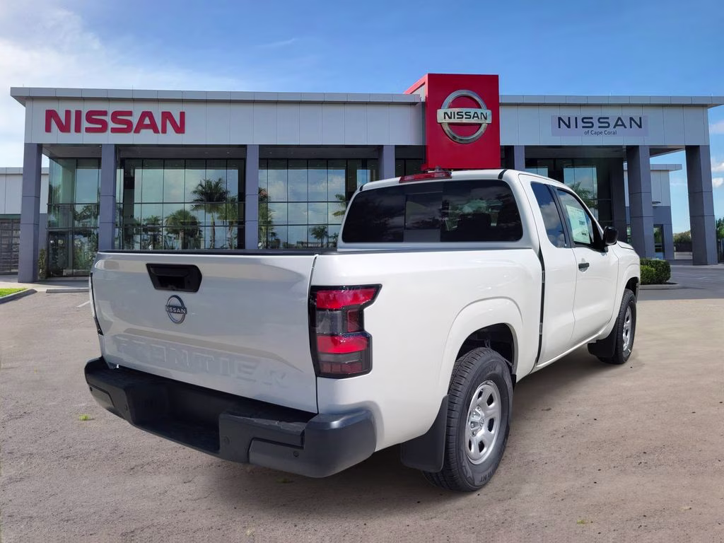 2026 Glacier White Nissan Frontier S RWD Truck