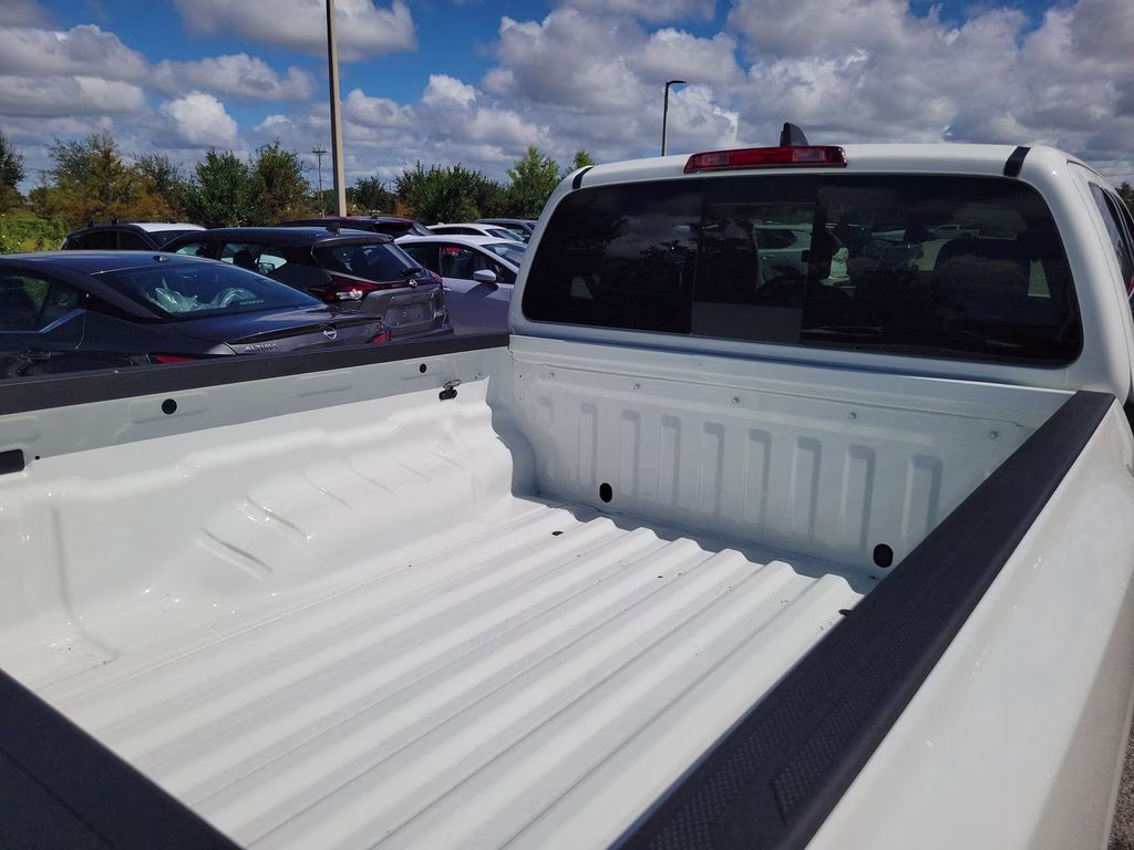 2026 Glacier White Nissan Frontier S RWD Truck