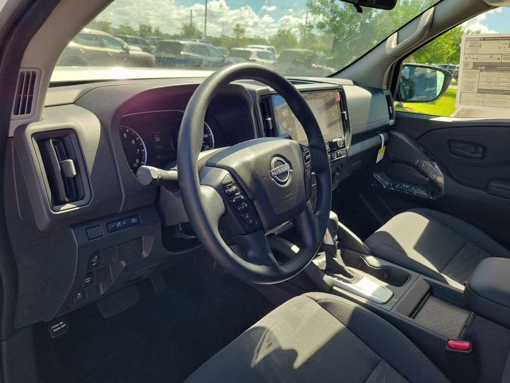 2026 Glacier White Nissan Frontier S RWD Truck