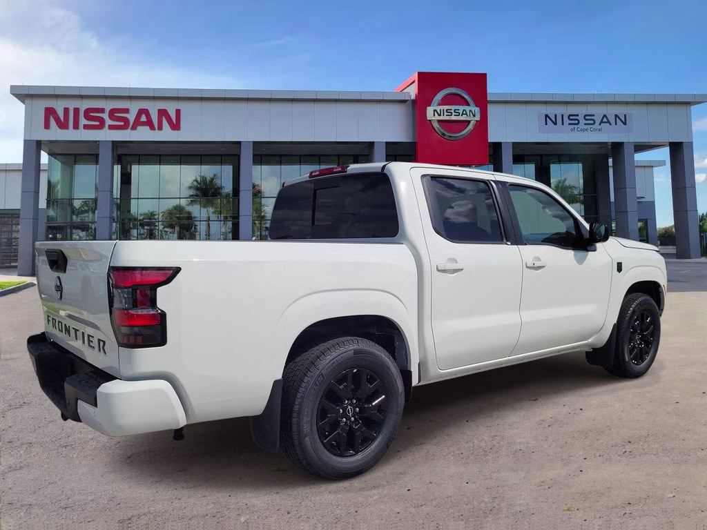 2026 Glacier White Nissan Frontier SV RWD Truck