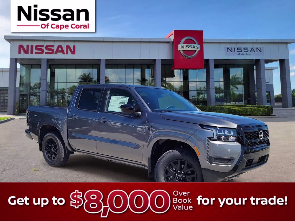 2026 Gun Metallic Nissan Frontier SV 4X4 Truck