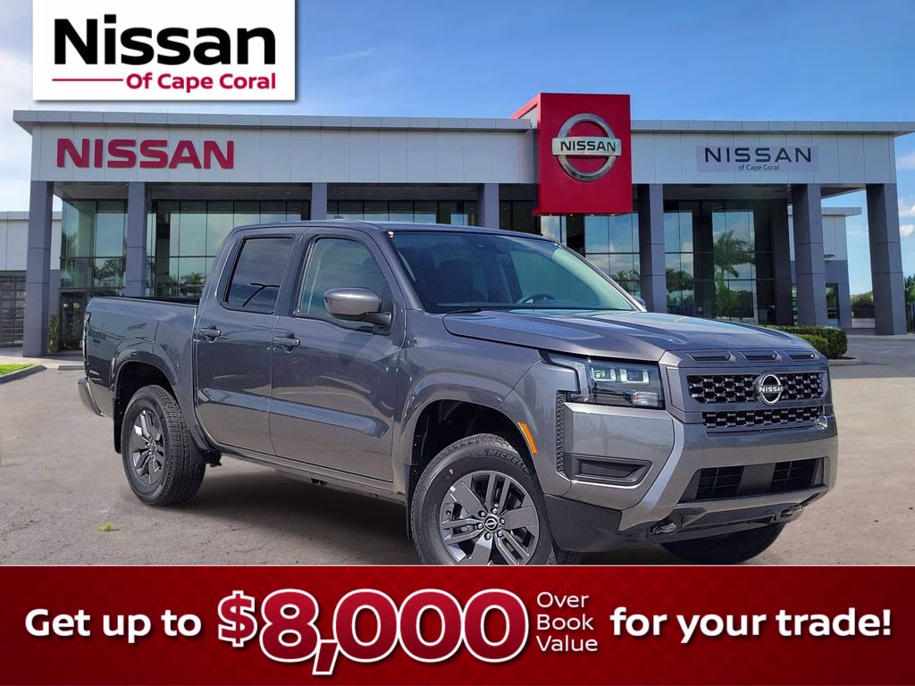 2026 Gun Metallic Nissan Frontier SV 4X4 Truck