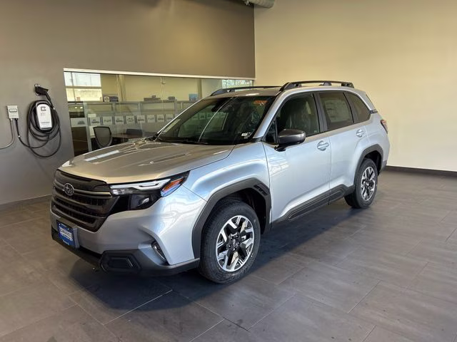 2026 Ice Silver Metallic Subaru Forester Premium AWD SUV