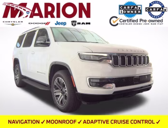 2024 Bright White Clearcoat Jeep Wagoneer Base 4X4 SUV