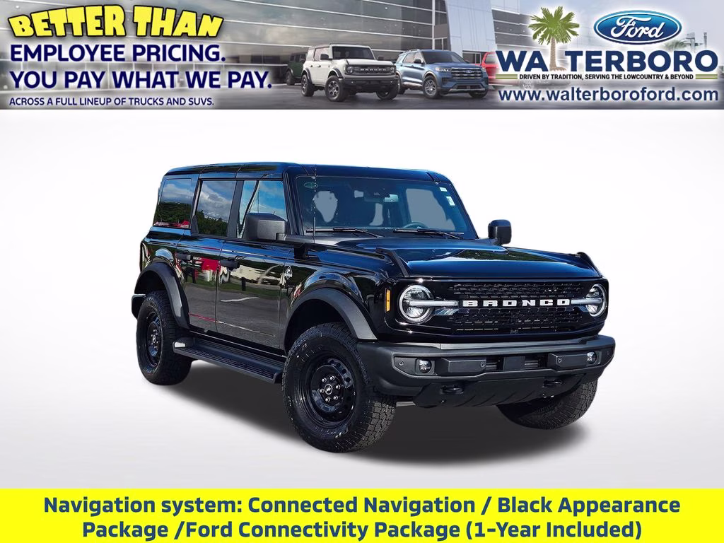 2026 Shadow Black Ford Bronco Outer Banks 4X4 SUV