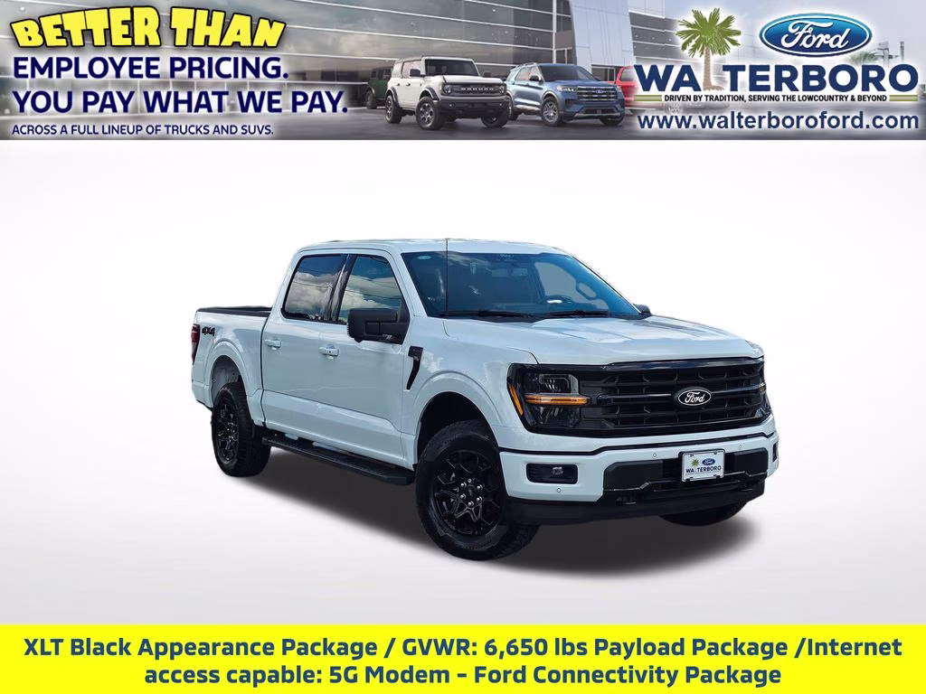 2026 Oxford White Ford F-150 XLT 4X4 Truck
