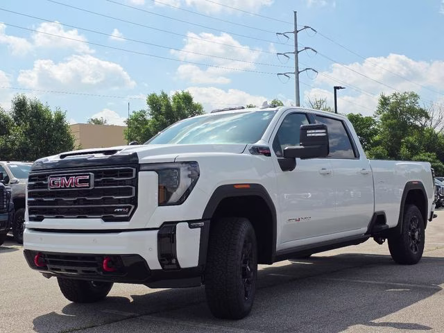 2026 Summit White GMC Sierra 3500HD AT4 4X4 Truck
