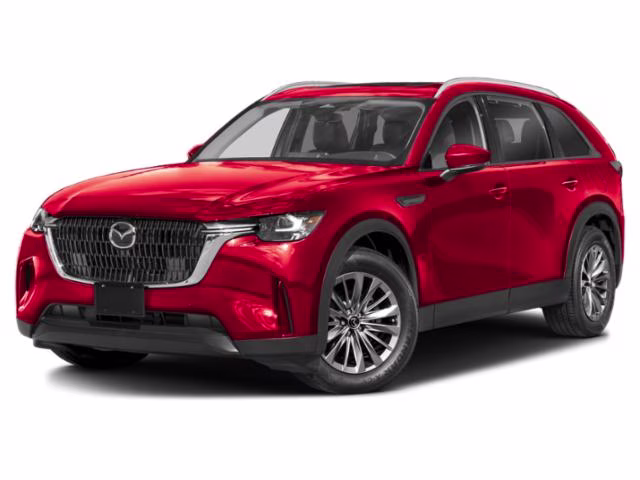 2025 Soul Red Crystal Metallic Mazda CX-90 3.3 Turbo Preferred AWD SUV