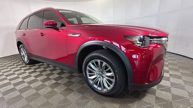 2025 Soul Red Crystal Metallic Mazda CX-90 3.3 Turbo Preferred AWD SUV