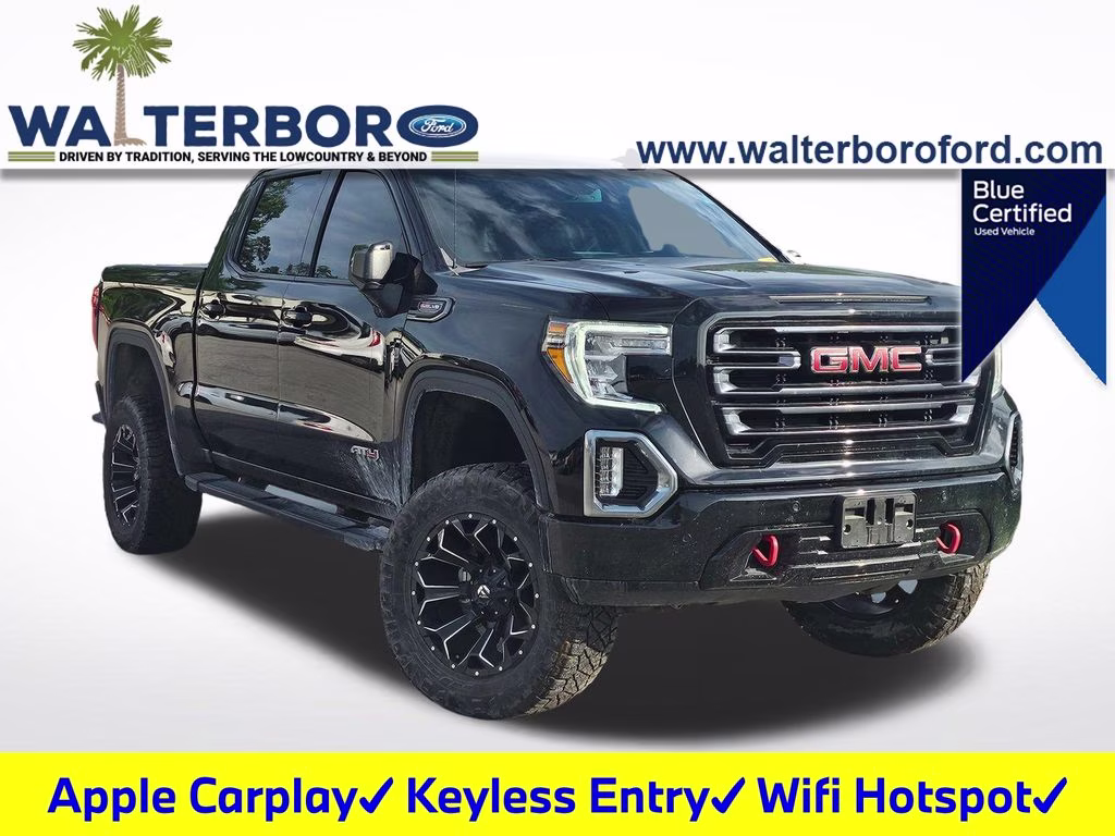 2022 Black GMC Sierra 1500 Limited AT4 4X4 Truck