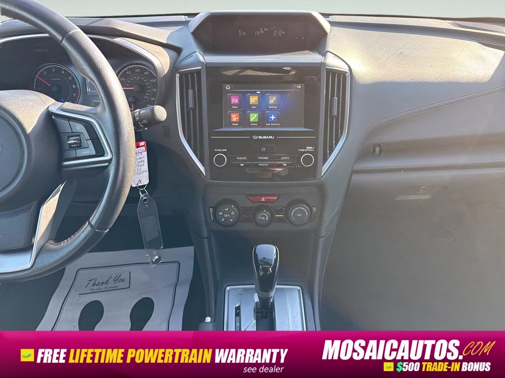 2018 Crystal Black Silica Subaru Crosstrek 2.0i Premium AWD SUV