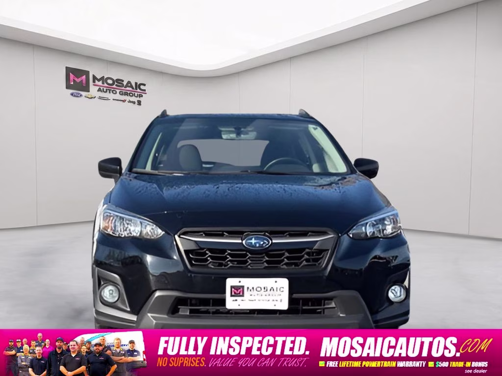 2018 Crystal Black Silica Subaru Crosstrek 2.0i Premium AWD SUV