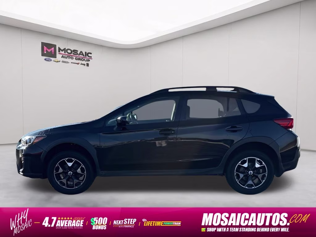 2018 Crystal Black Silica Subaru Crosstrek 2.0i Premium AWD SUV